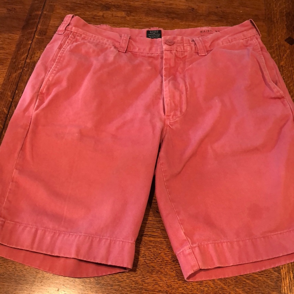 J.Crew men’s salmon short sz M, 32 waist